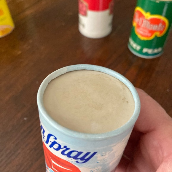 Vintage Pretend Play Food Cardboard Cans - Picture 7 of 11